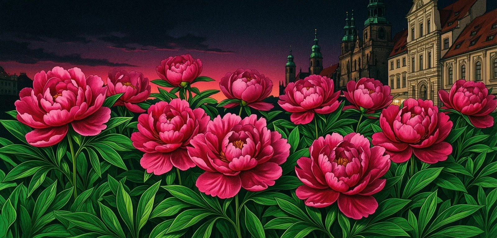 Botaniczne detale w Vistula Hall